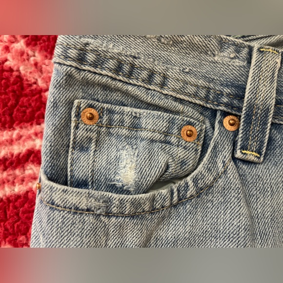 Vintage American Eagle- light wash *Hipster Skinny Flare Jeans in women’s size 8 - Picture 8 of 12